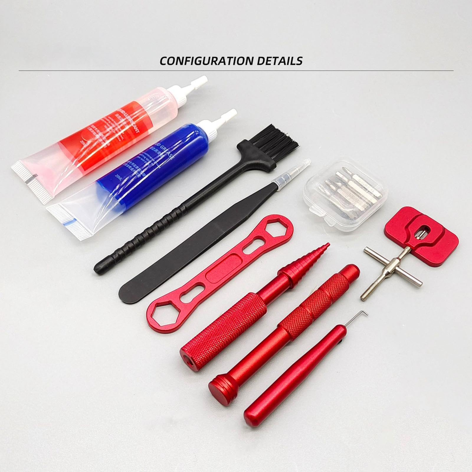 Kit de Démontage de Moulinet de Pêche, Outil de Graissage des Roulements de Moulinet