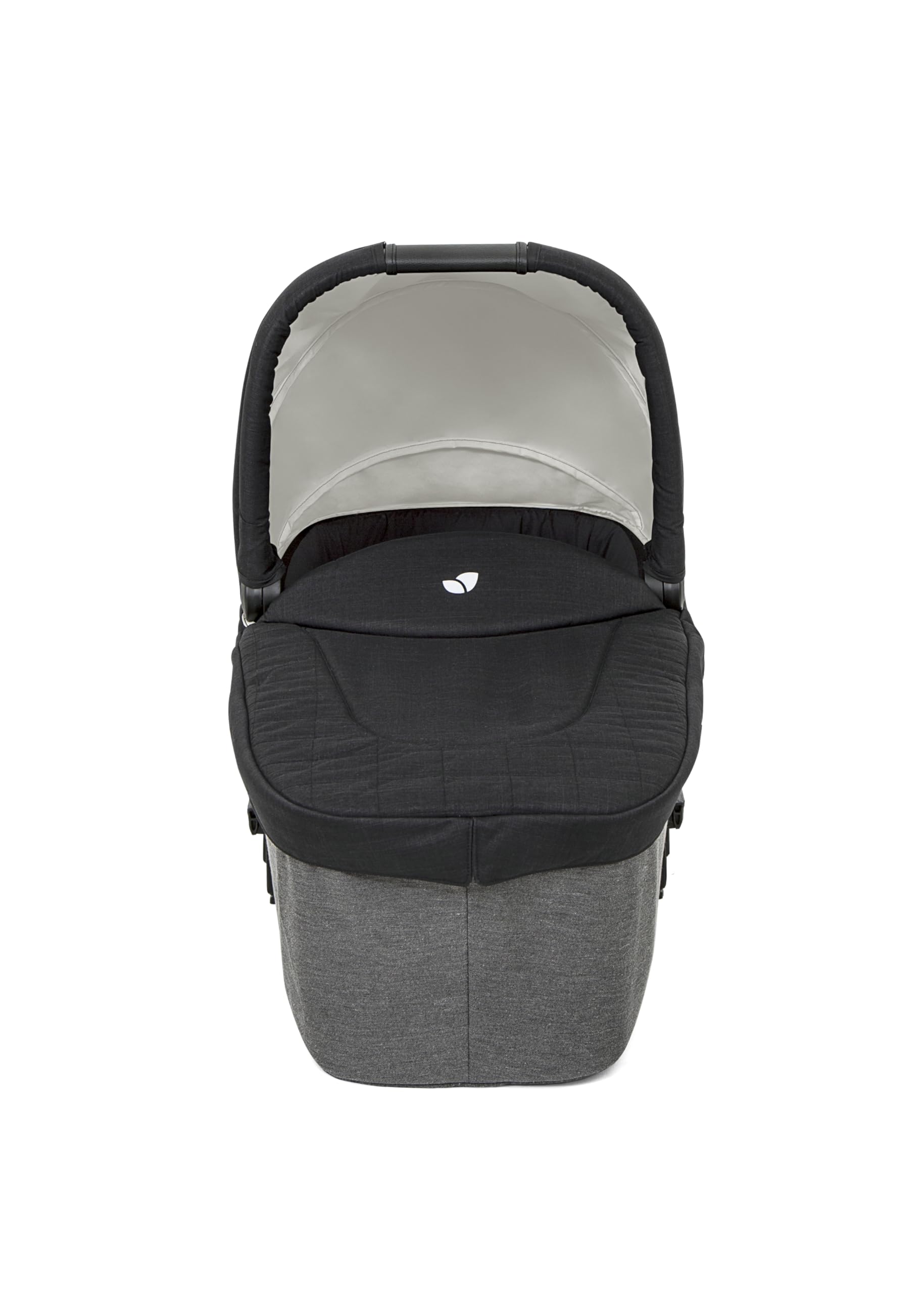 Joie Chrome Babywanne, kompatibel mit Chrome Buggy, Flache Liegefläche, UPF50+ Verdeck, Verstellbarer Schieber, Regenschutz, 0–9 kg