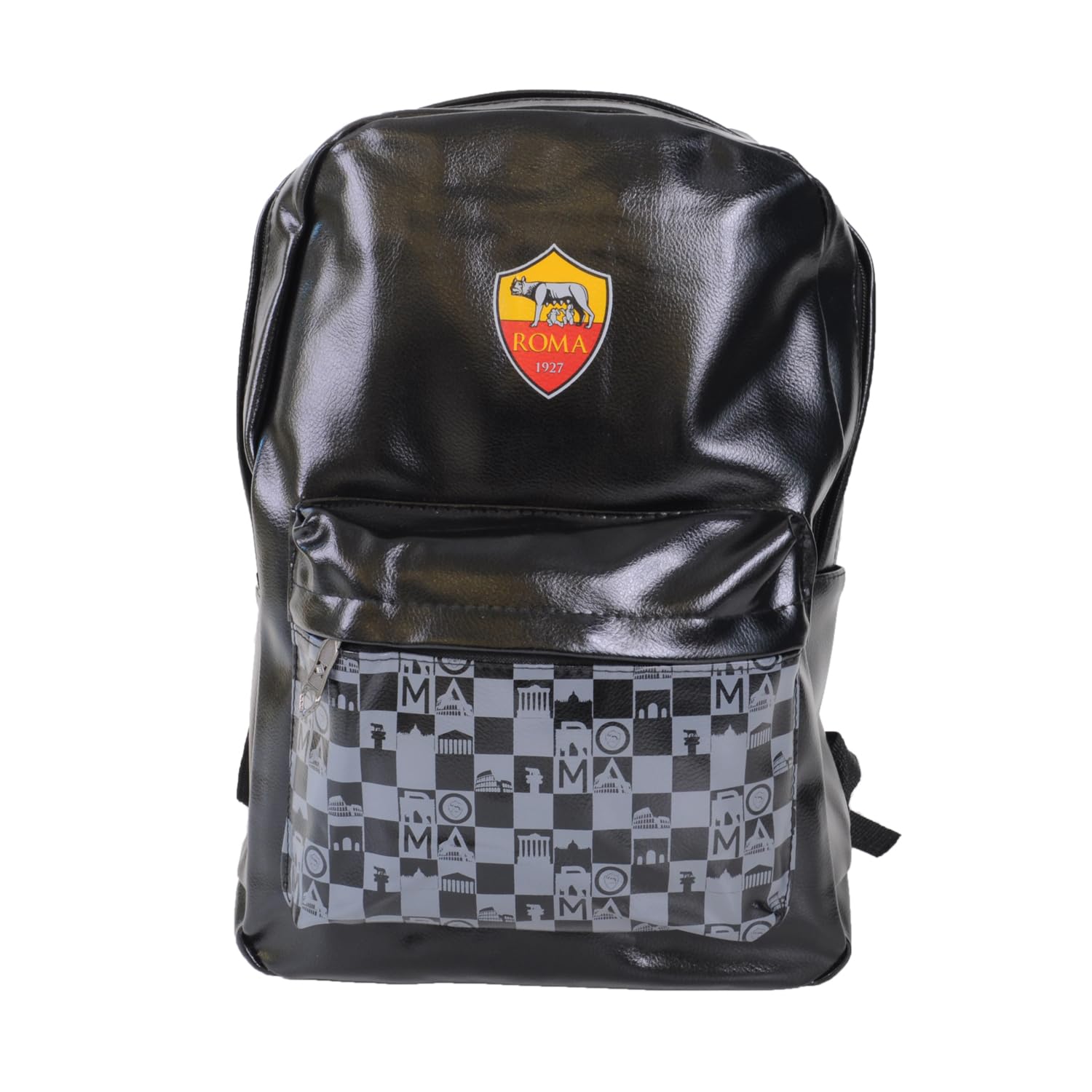 ROMA - Zaino in pelle con logo As Roma