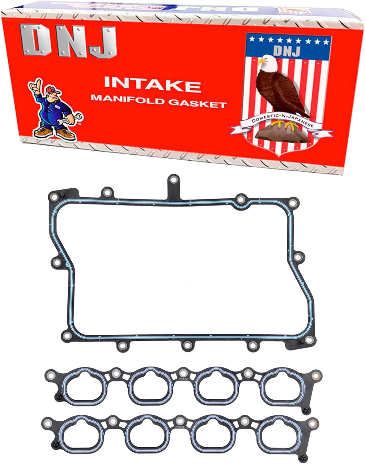 DNJ IG4164 Intake Manifold Gasket Set for 2003-2005 Lincoln Aviator 4.6L V8 32V DOHC 281cid