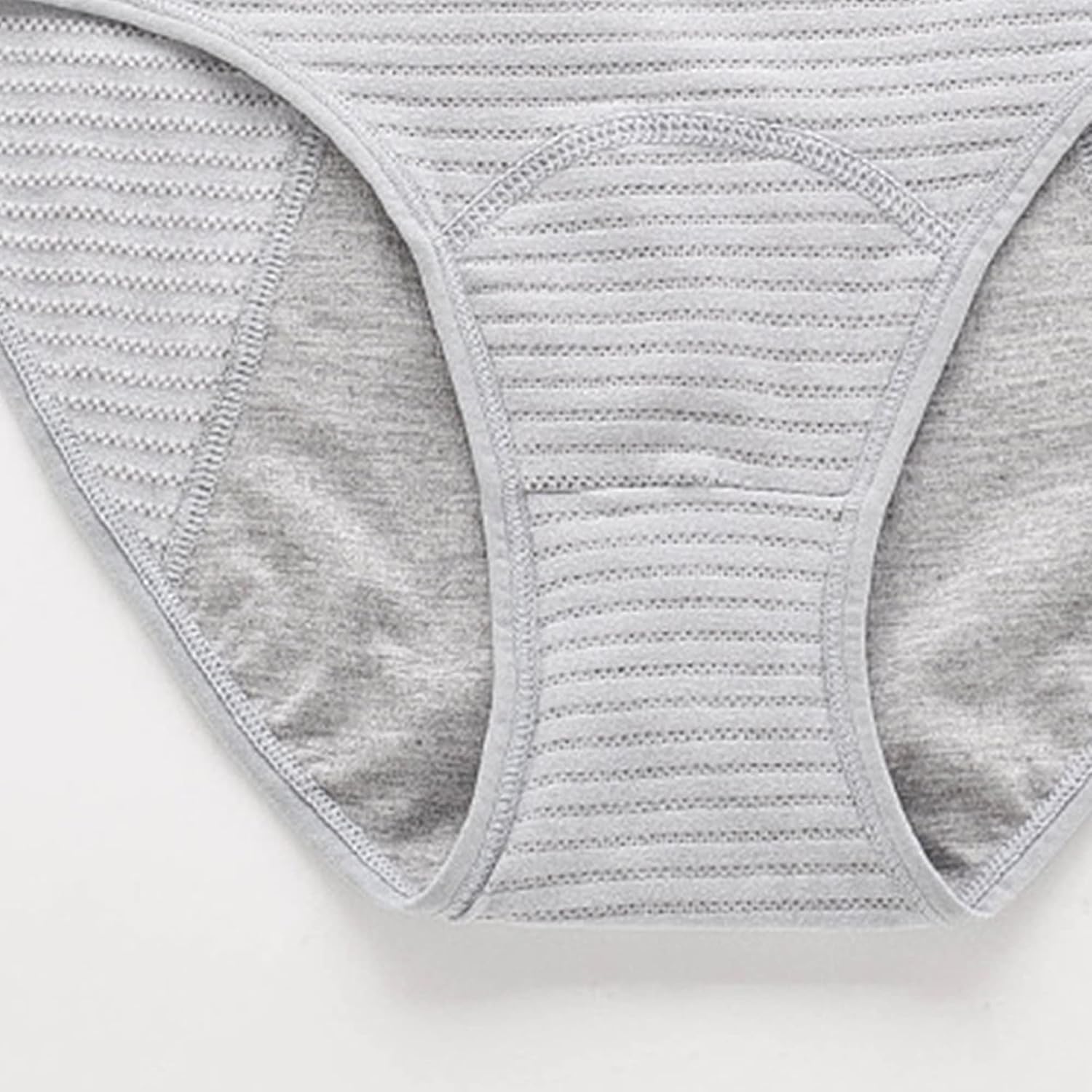 DGHM-JLMY Women's Underwear Protection Breathable Briefs 5 Pack Mid waist Knickers Stretchy Cotton Panties Comfortable Briefs