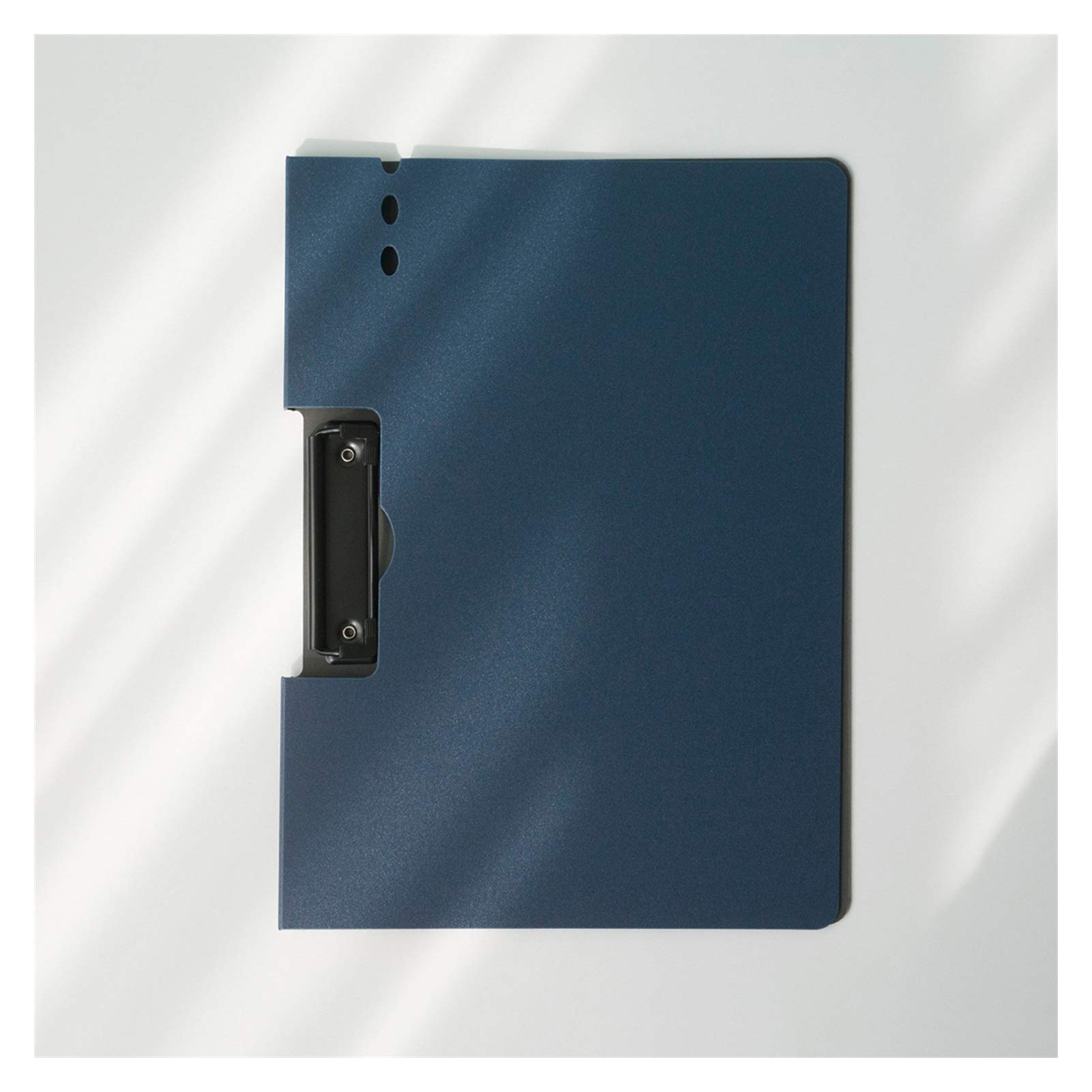 Portablocco Plastica Segnala Presentazione Cartella A4 e Lettera Dimensione Custodia Appunti Appunti in Metallo Clip di Scrittura File Binder Organizer (10 Confezione) Clipboard Portablocco