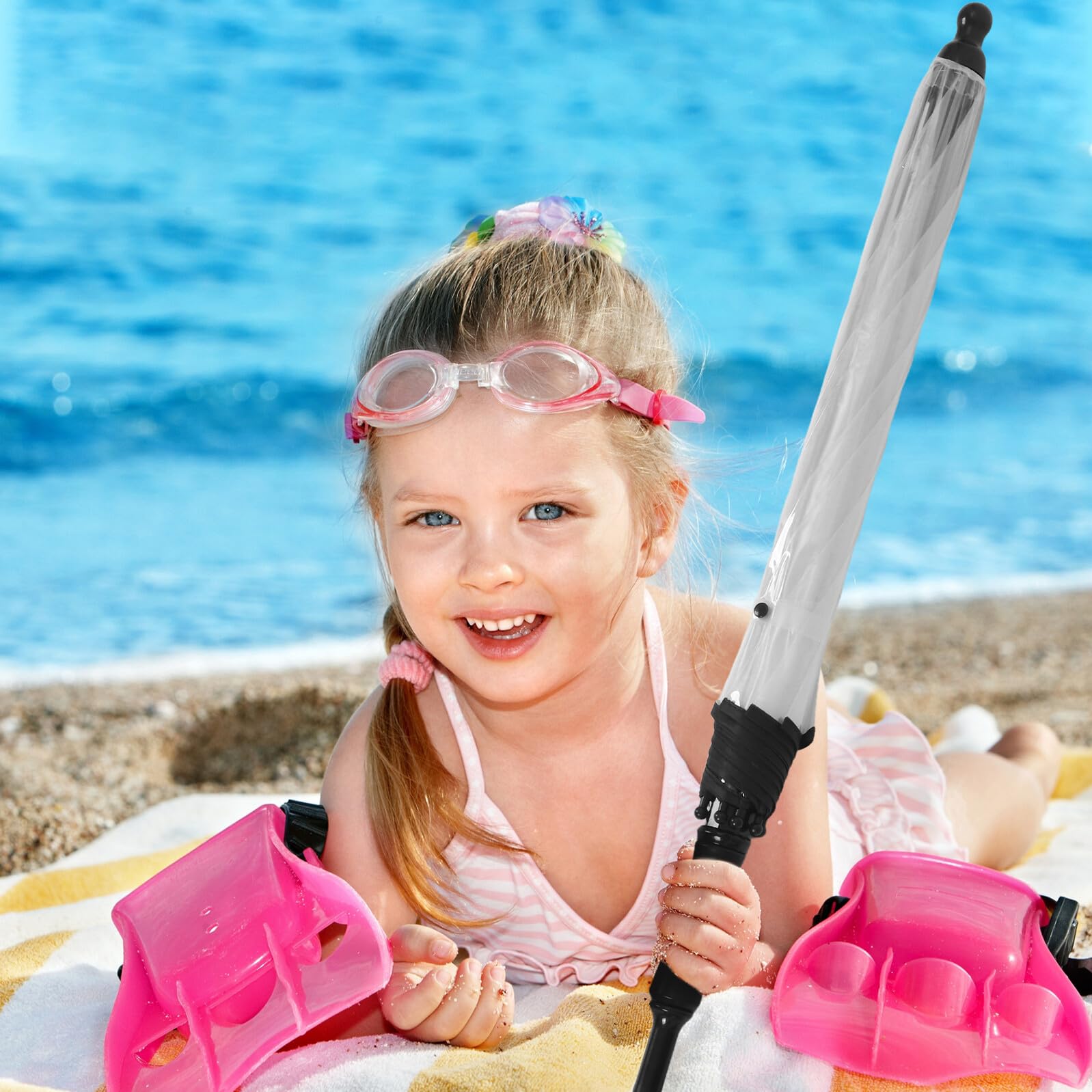 Pistola ad Acqua per Bambini, Giocattolo Estivo in Plastico Pvc | Festa Estiva, Giocattoli da Spiaggia e Piscina, Portatile Leggero per Gioco Creativo