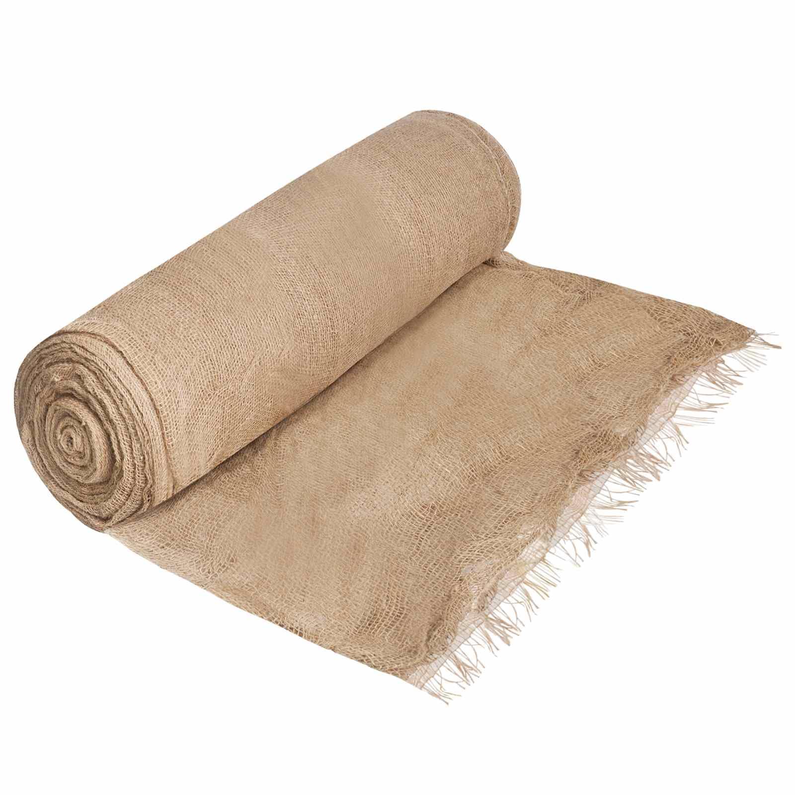 Rollo de yute durable y ecologico de alta resistencia color marron