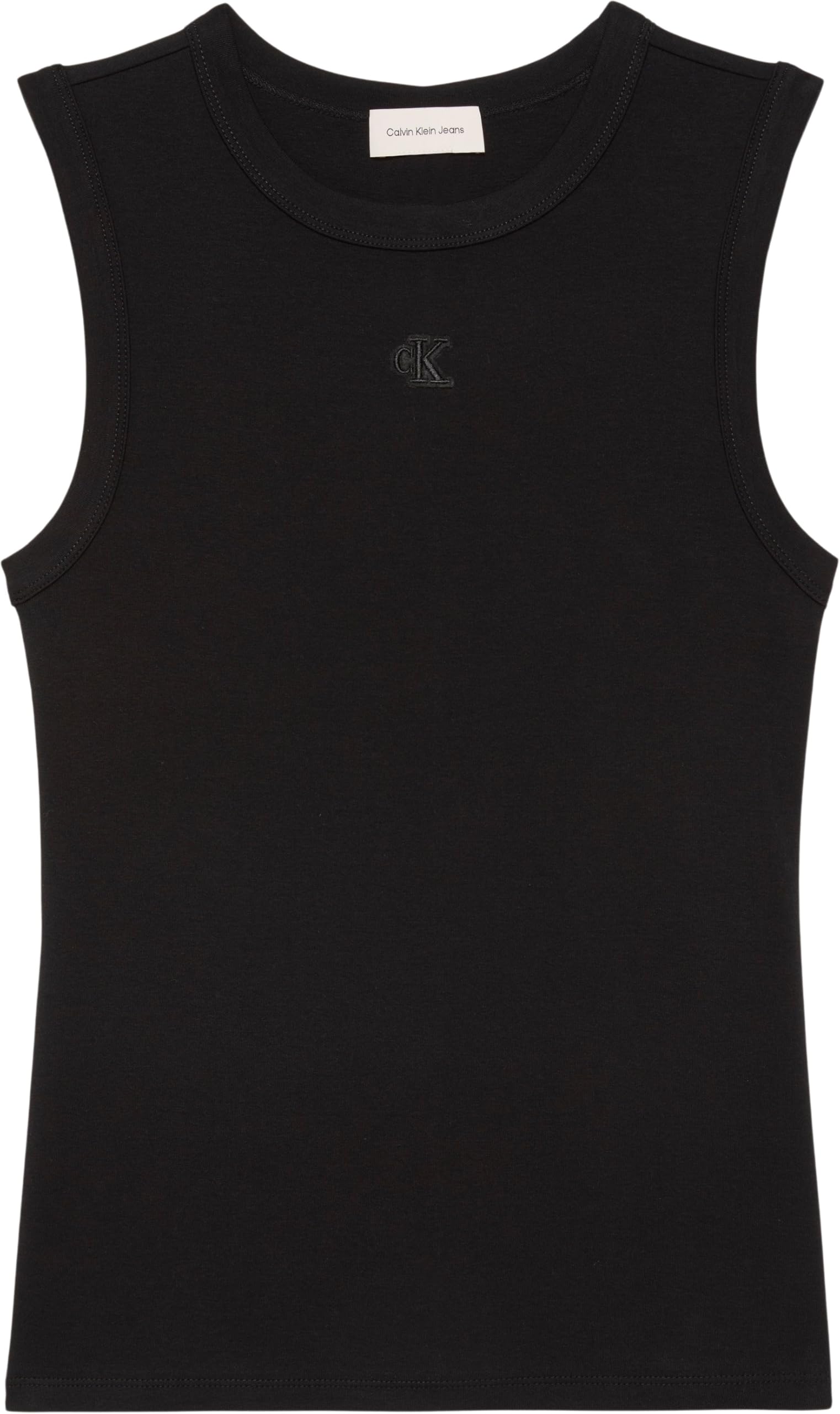 Calvin Klein SL 1x1 Refined Cotton Rib Tank Lv047b265g Canotta Donna