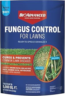 BioAdvanced Fungus Control for Lawns, Granules, 10 lb, Fungicide for Lawns