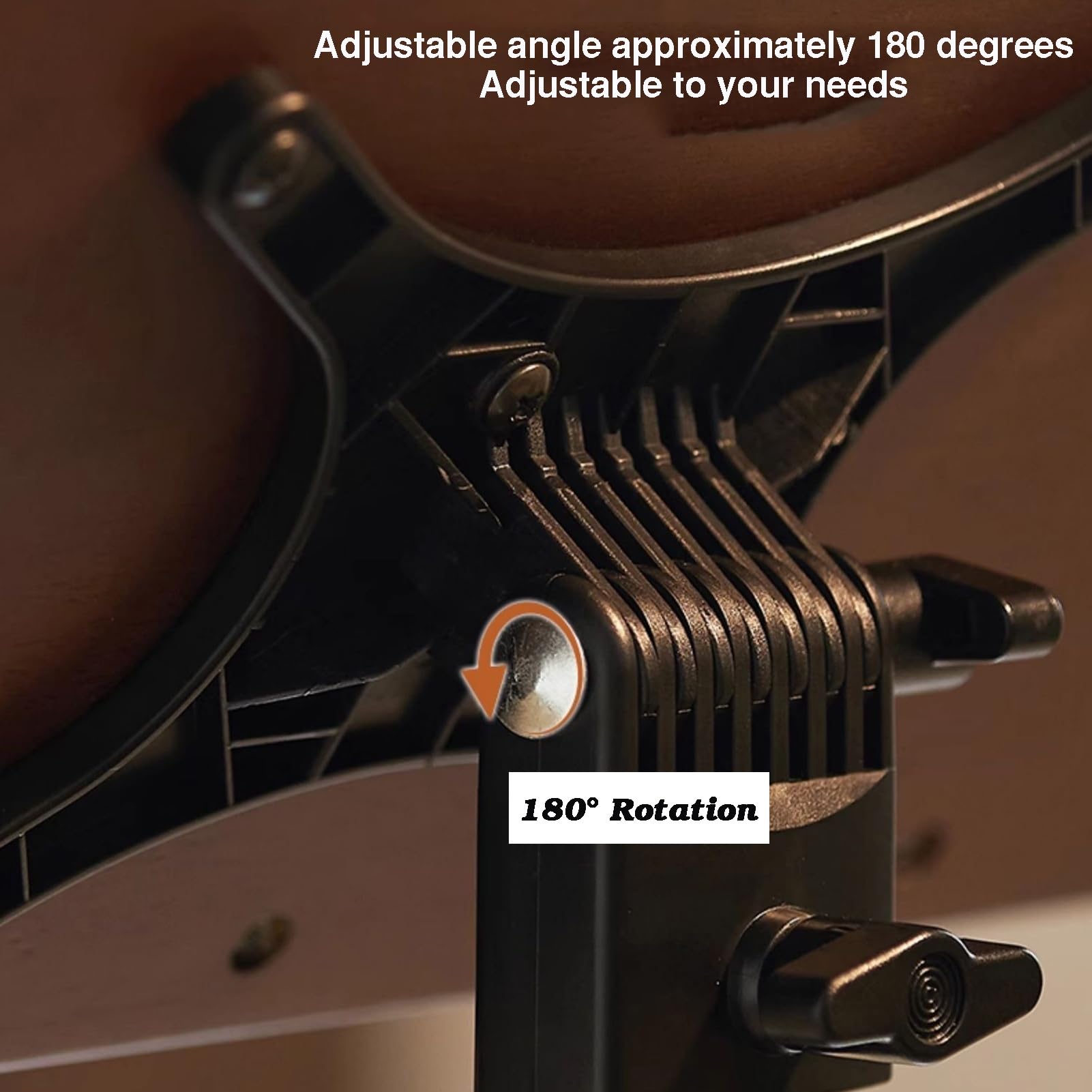 Genérico Soporte de pie Ajustable para Libros y portátiles, Atril para partituras con Clips elásticos para páginas, diseño ergonómico para una Lectura cómoda, soporta hasta 20 kg, Altura de 53,5 a 89