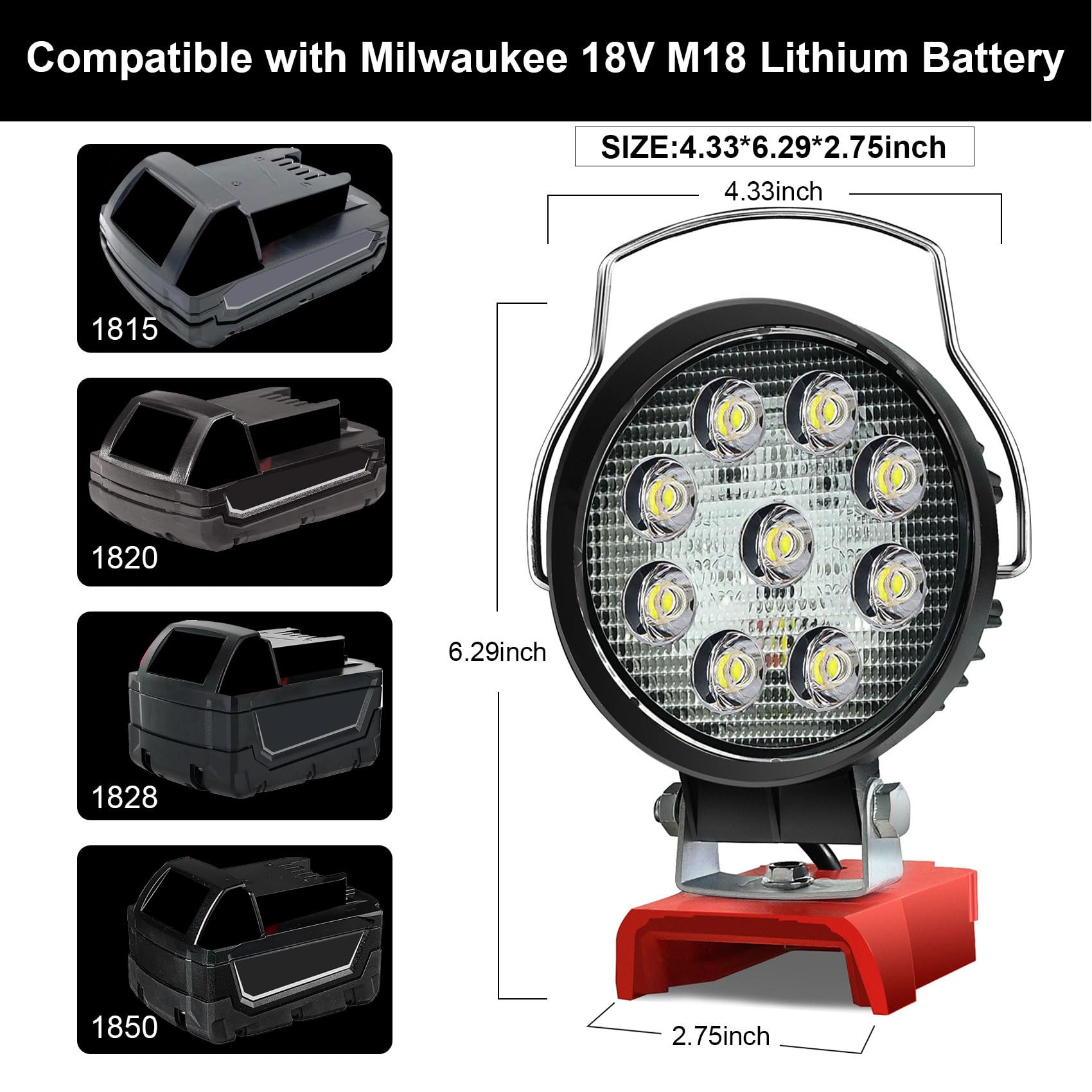 LIWI-Lampe de travail LED sans fil longue portée avec USB compatible LIWI-Lampe de travail LED sans fil longue portée avec USB compatible