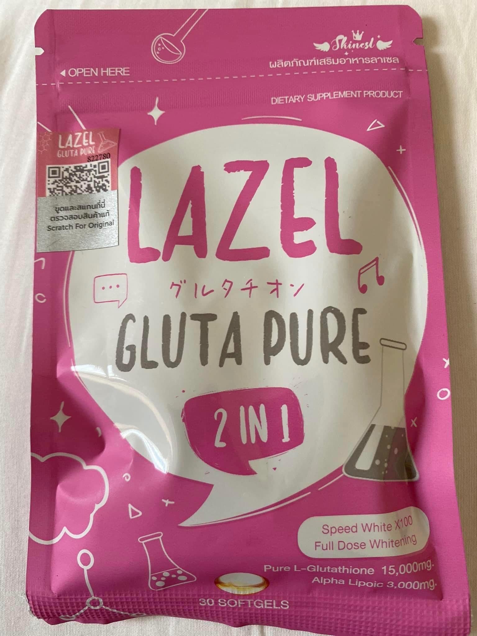 Lazel Gluta Pure 2 in 1