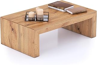 MOBILI FIVER, Angelica Coffee Table, Rustic Wood, Chipboard and Melamine, Coffee Table, Living Room, Coffee Table, Low Coffee Table, Made In Italy