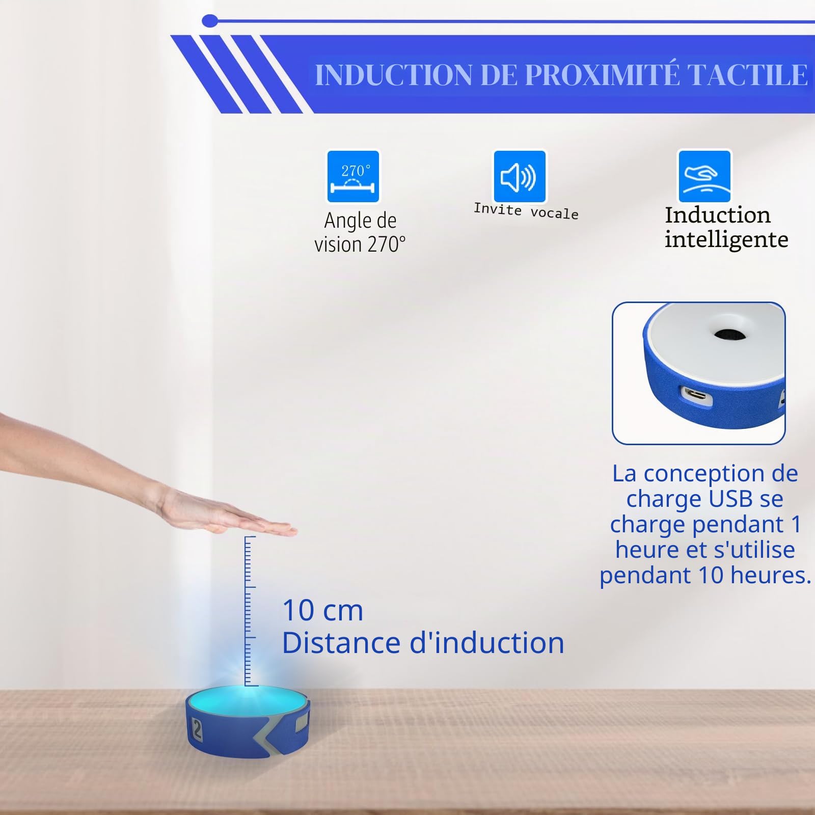 Lumières d'entraînement à réaction, 4 couleurs, kit de lampes d'entraînement à réaction agile, avec 4 modes, télécommande, chargeur USB, lumière de réaction de fitness pour l'entraînement