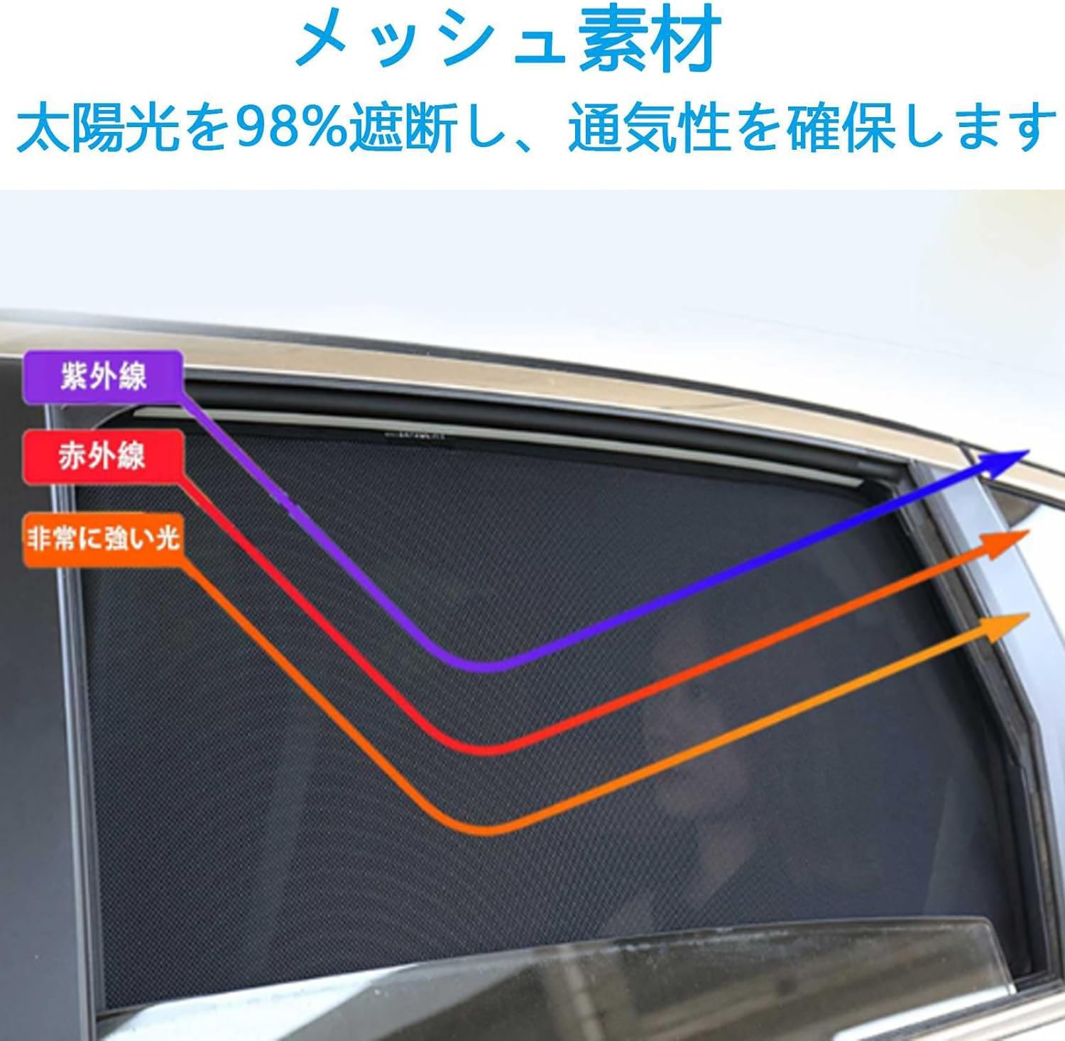 Amazon | 車用サンシェード 車窓日よけ スズキ 新型 ハスラー 2代目 