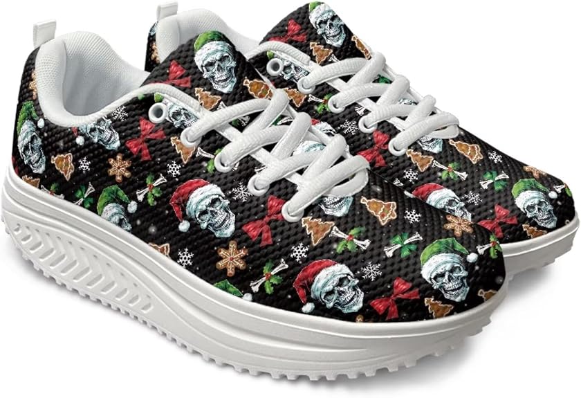Platform Sneakers for Women Tennis Shoes Breathable Mesh Platforms Trainers,Size 35-42 EU