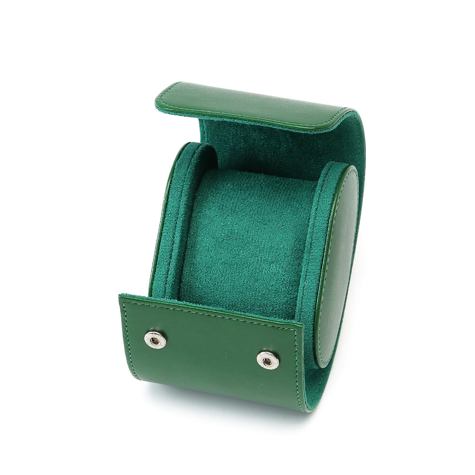 YWLUUOO Watch Organizer Watches Case Pu Leather Roll Watch Storage Pouch Jewelry Box Watches Display Case for Men Women Hand Form Jewelry Display Holder Rings Stand