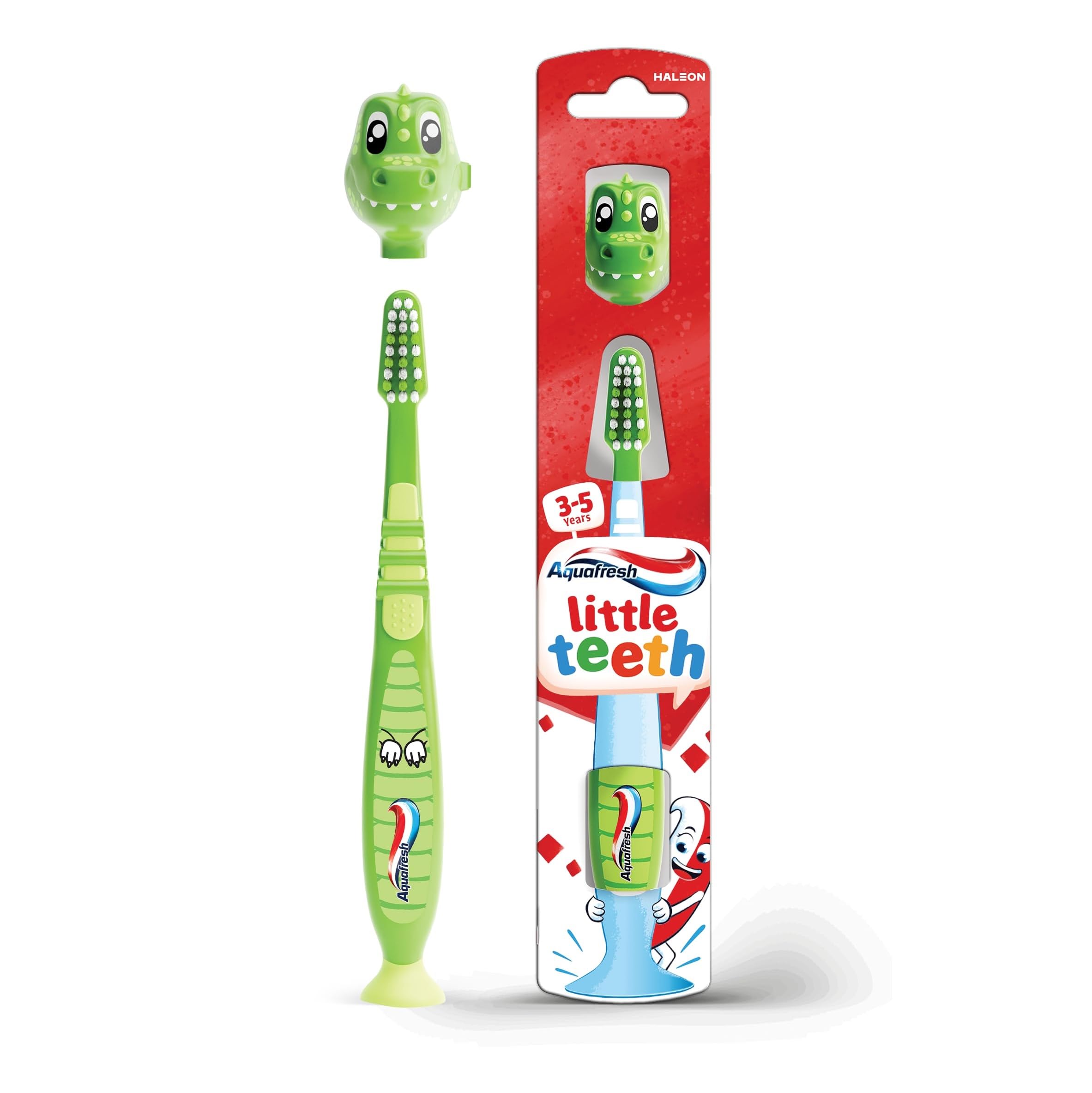 Aquafresh Little Teeth Kids Toothbrush, 3-5 Years