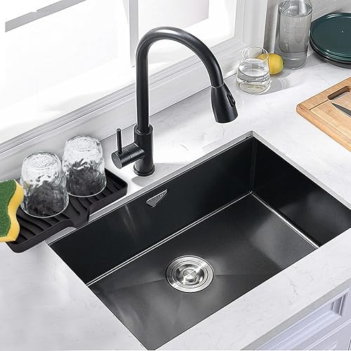 Miniatura 4 de Paquete de 3 jaboneras de cocina, soporte para jabón autodrenante antideslizante (mantiene la barra de jabón seca), soporte para jabón de barra para