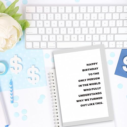 Miniatura 4 de Divertida tarjeta de cumpleaños para hermana, mejor amiga, You Get Me, amistad de larga distancia, feliz cumpleaños, mejor amiga de por vida,