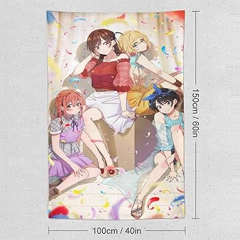 Amazon.co.jp: タペストリー 彼女、お借りします 水原千鶴