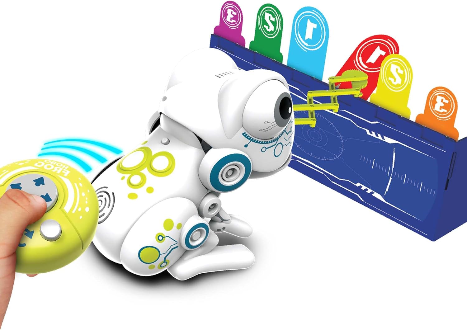 Silverlit Robo Frog YCOO Robo Frog Remote Controlled Frog That can Jump, Play Games, Grab Things and Make Sounds