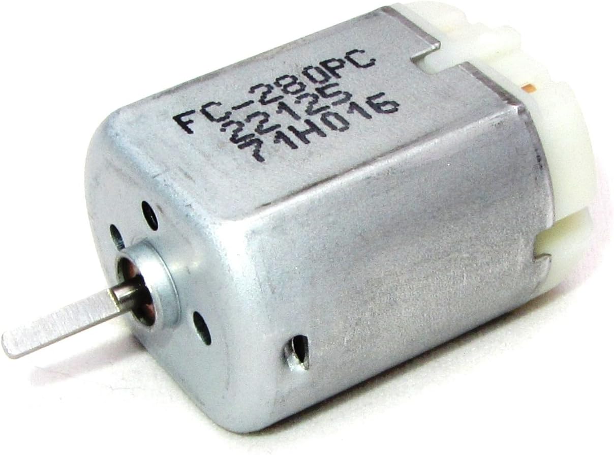 10mm Flat Shaft Central Door Lock Actuator Motor FC-280PC-22125 FLAT SHAFT, D Spindle, Power Locking Repair Engine