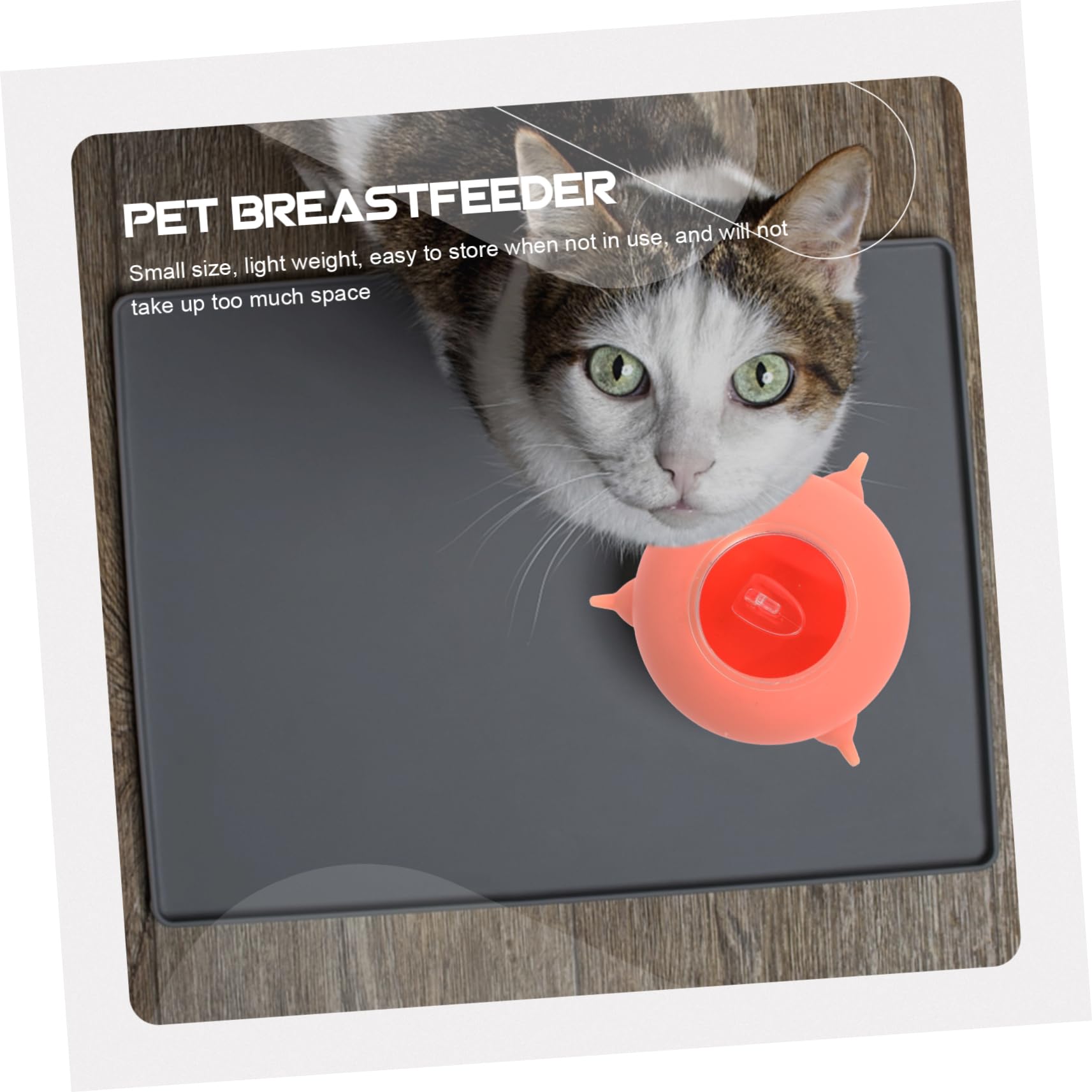 SUPVOX Amamantador para Cachorros Alimentación para Mascotas Pequeñas Herramienta De Alimentación para Cachorros Herramienta De Alimentación para Gatitos Soporte para Leche