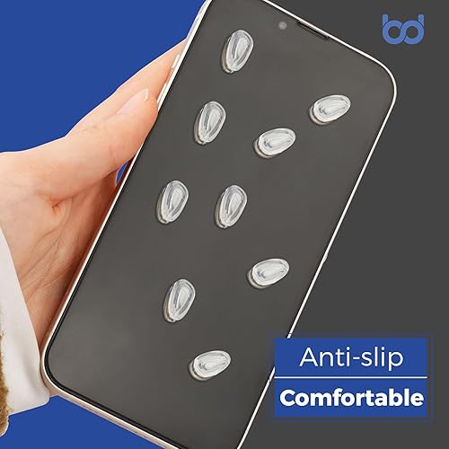 Miniatura 4 de 6 pares de almohadillas de nariz de repuesto para gafas Oakley Gauge 3.1 OX5126 Quilla OX3122 Wingfold OX5118 OX5115