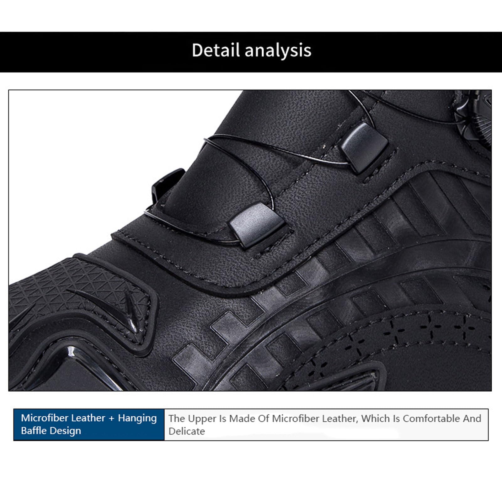 Bota De Turismo Impermeable Botas para Moto Hombre Antideslizantes Zapatos De Moto Reforzados con Soporte El Tobillo Antideslizantes AnticolisióN Adulto