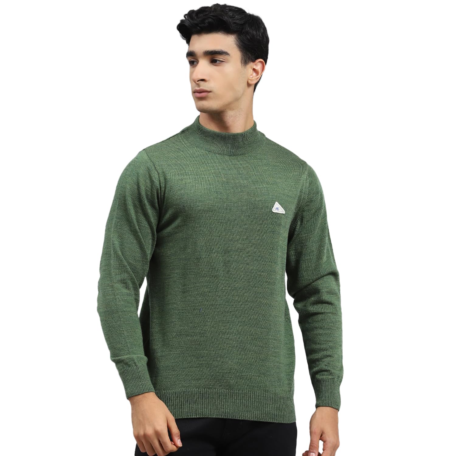 monte carlo Mens Solid High Neck Full Sleeve Pullover (1240533TN)-picture-44