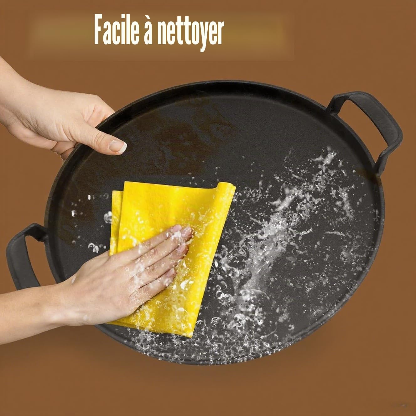 Ronde Plaque de Cuisson 7421 diamètre 30,9 cm pour Grils à Charbon 57cm, Gourmet BBQ System, Weber One-Touch, Fonte à Grillades pièce de Rechange