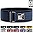 Self-Locking Weight Lifting Belt - Premium Weightlifting Belt for Serious Functional Fitness, Weight Lifting, and Olympic Lifting Athletes - Lifting Support for Men and Women (Medium, Midnight Blue)
