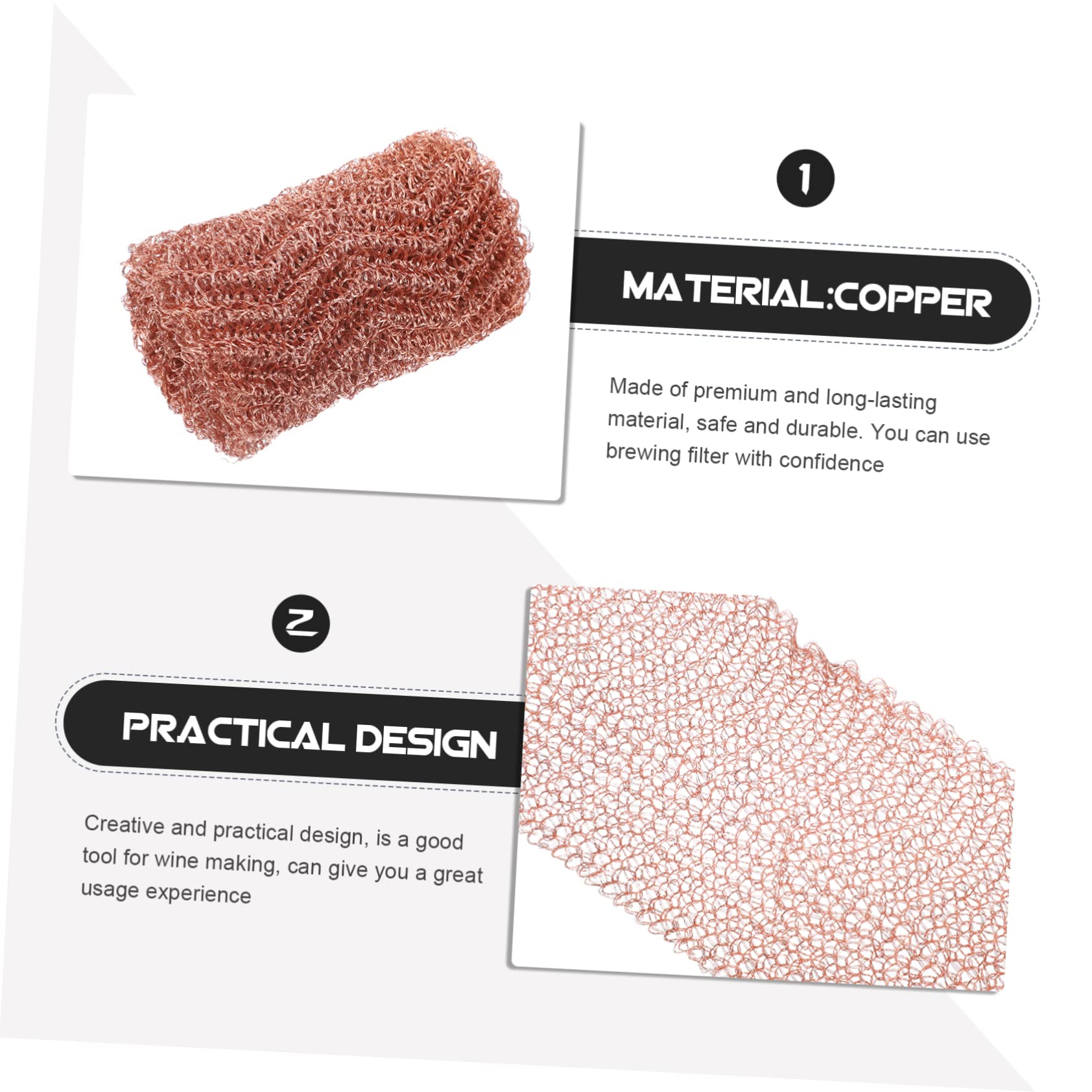 GRIRIW 1roll Brew Filter Strainer Thickened Hop Mesh for Homemade Wine and Beer Making Kitchen Gadget for Flavorful Brews Easy to Clean and Store