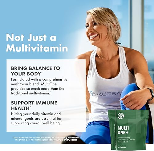 Miniatura 6 de MultiOne - Multivitamínico diario para hombres y mujeres, nutrientes esenciales y minerales para una salud óptima (60 cápsulas)