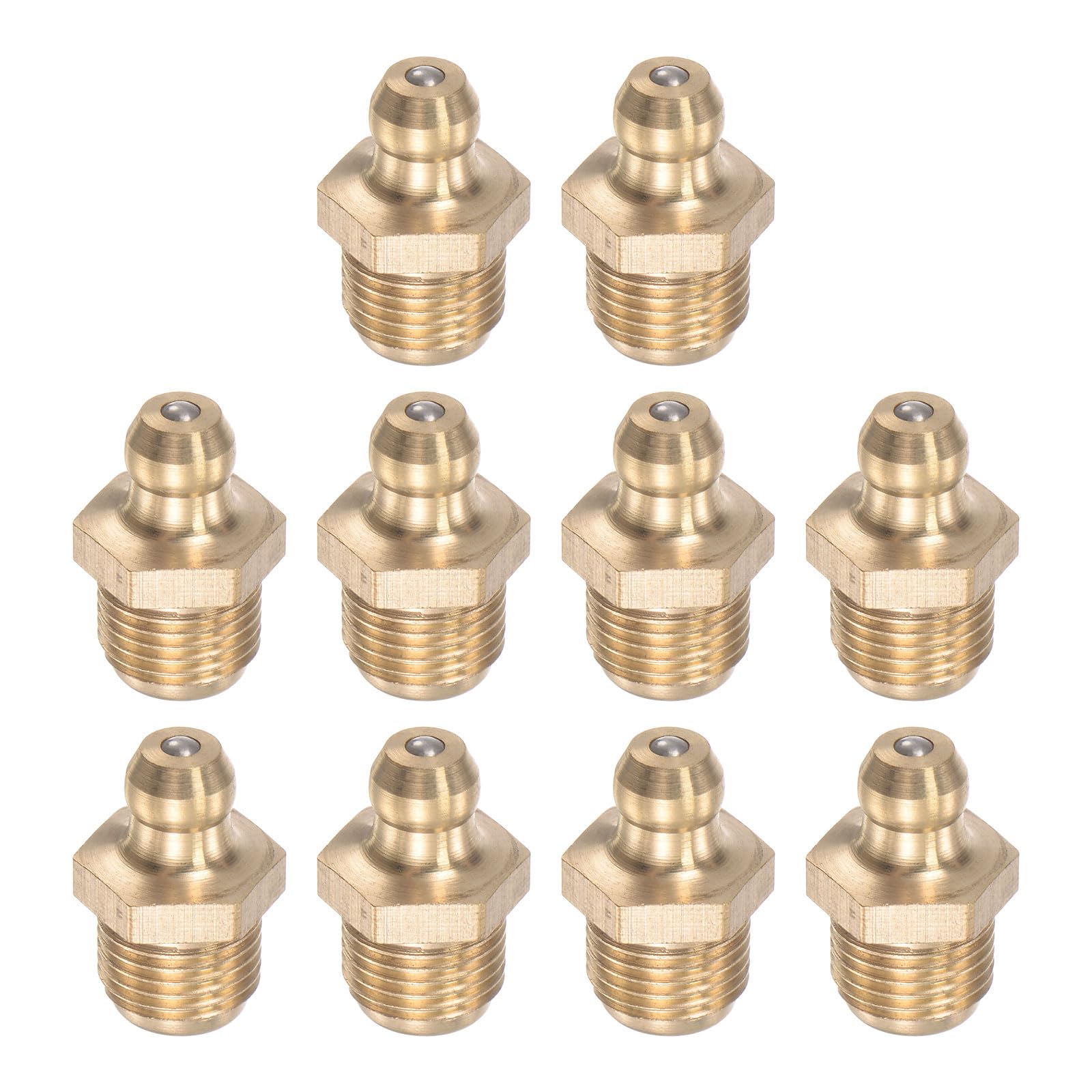 Raccord de graisse G1/8 droit uxcell laiton anti fuite pour réparer les blocs hydrauliques