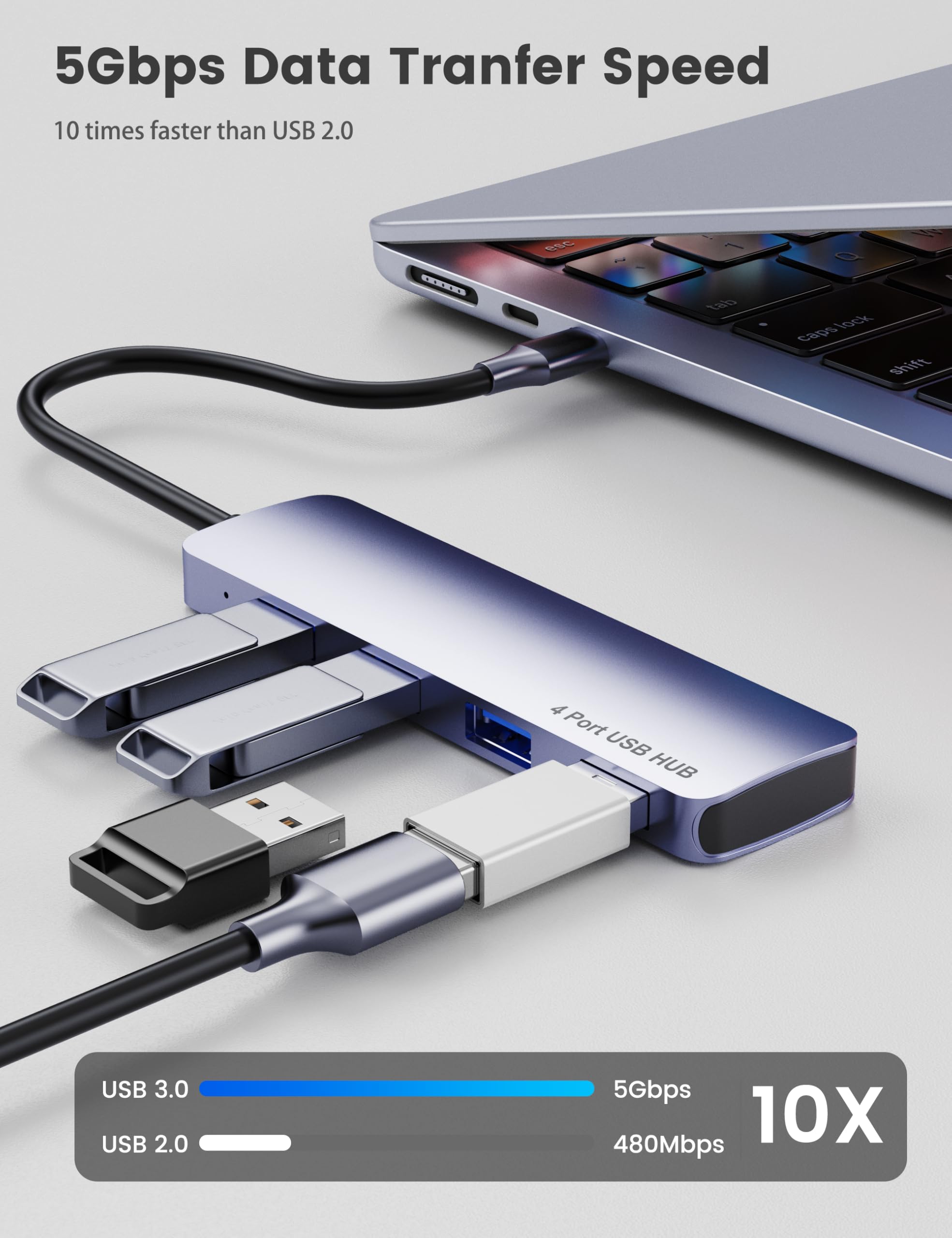 4 rodzaje zestawów apterów USB 3.0, USB 3.0 męski i żeński na męski i żeński na żeński, konwertowanie złącza przedłużającego o dużej prędkości, srebrny