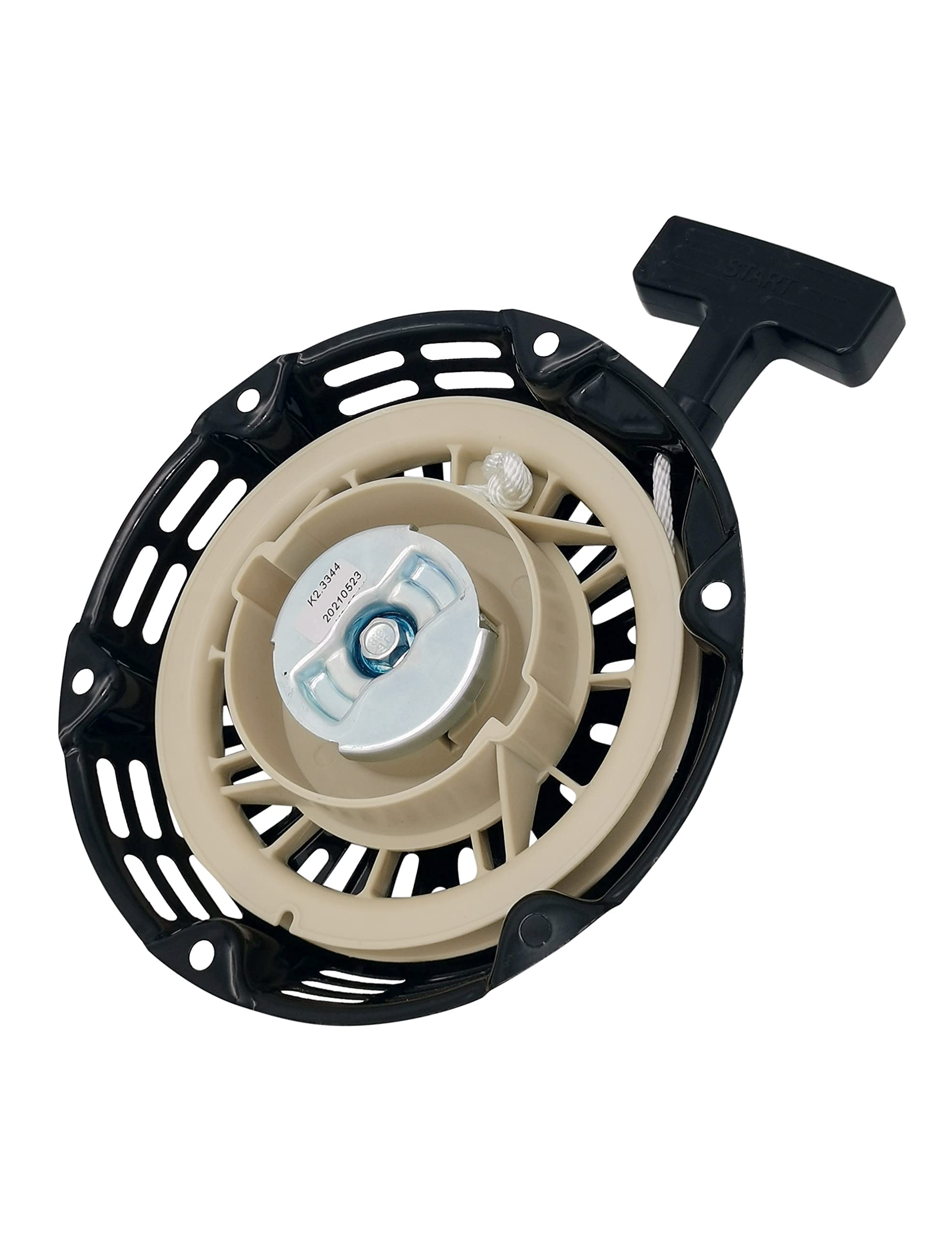 YAMAKATO Predator 212 Ct200u - Arrancador de retroceso con cable de tracción para Honda Clones Generator Coleman Champion 159cc 196cc 212cc 224cc Motor OEM Negro