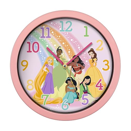 Disney Princess Horloge murale rose PN3089, taille unique