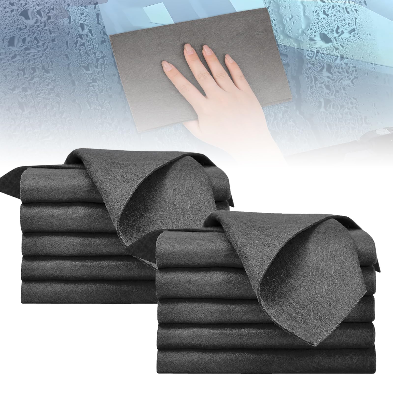 Thickened Magic Cleaning Cloth Absorbent Magic Cleaning Glass Cloth Streak Free Reusable Microfiber Rag Magic Cleaning Cloth for