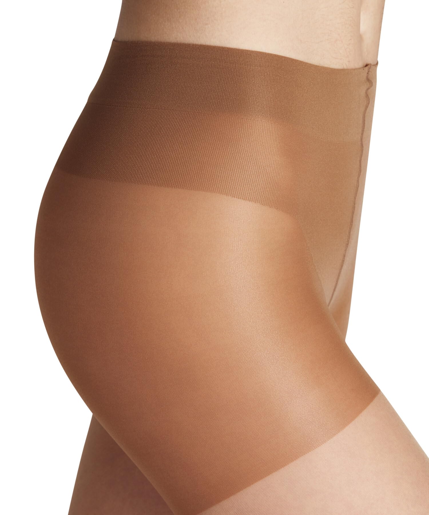 FALKE Energize 15 DEN W Ti transparents avec contention 1 pièce, Collants Femme, Effet peau Powder 4069, M-L