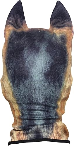 Vista 5 de AXBXCX 3D Animal Ears Balaclava Winter Warmer Face Mask for Skiing Snowboarding Snowmobile Halloween Christmas