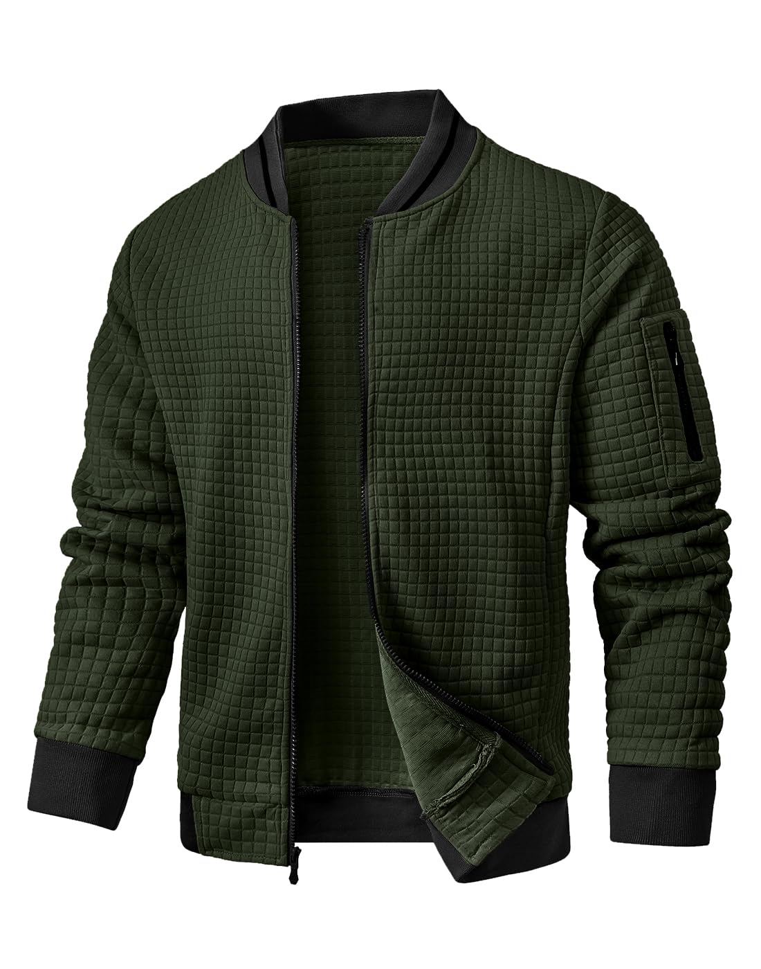 Wizoat Mens Casual Jacket Lightweight Jacket Varsity Coat