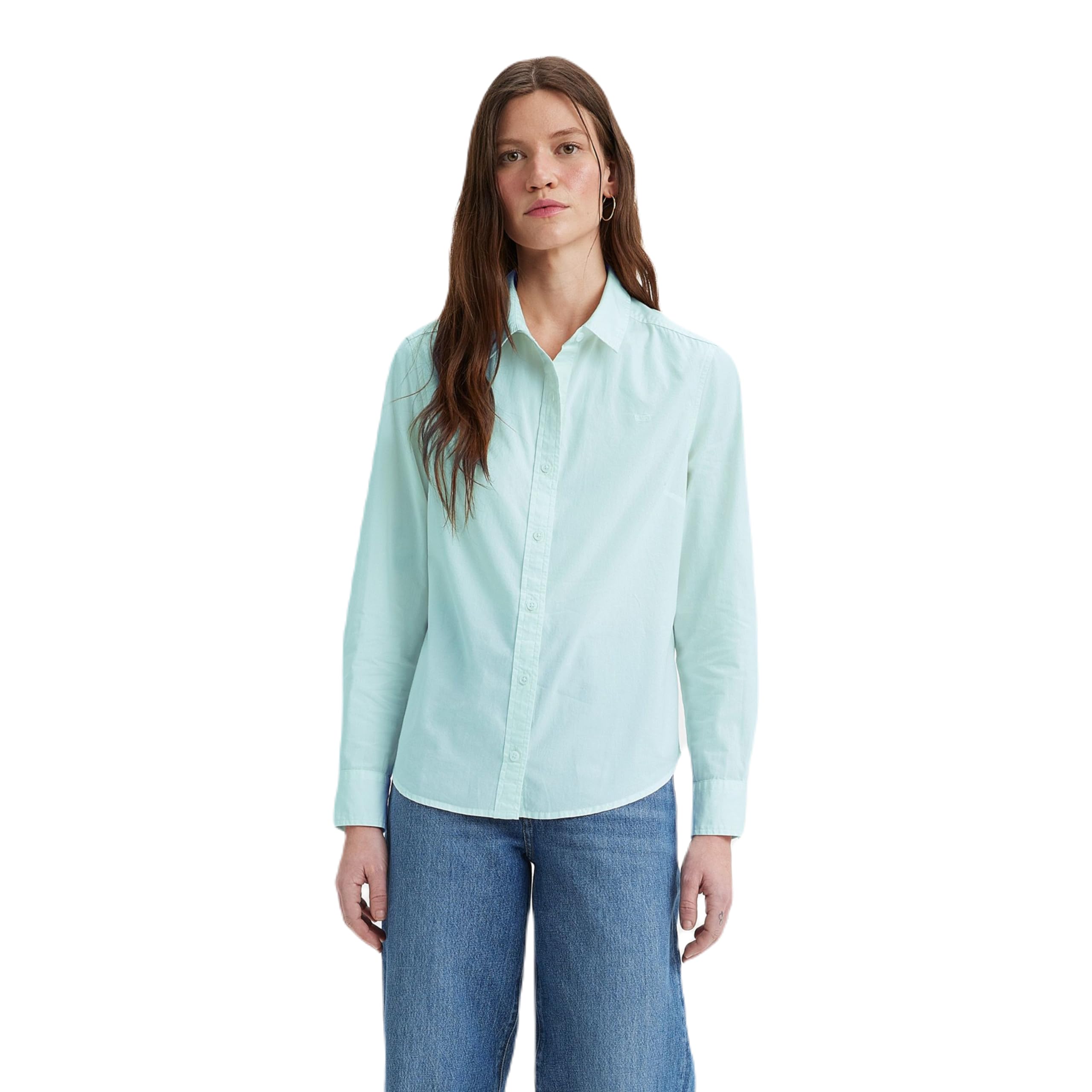 Levi's Women's Classic Fit Shirt, ICY Morn, M