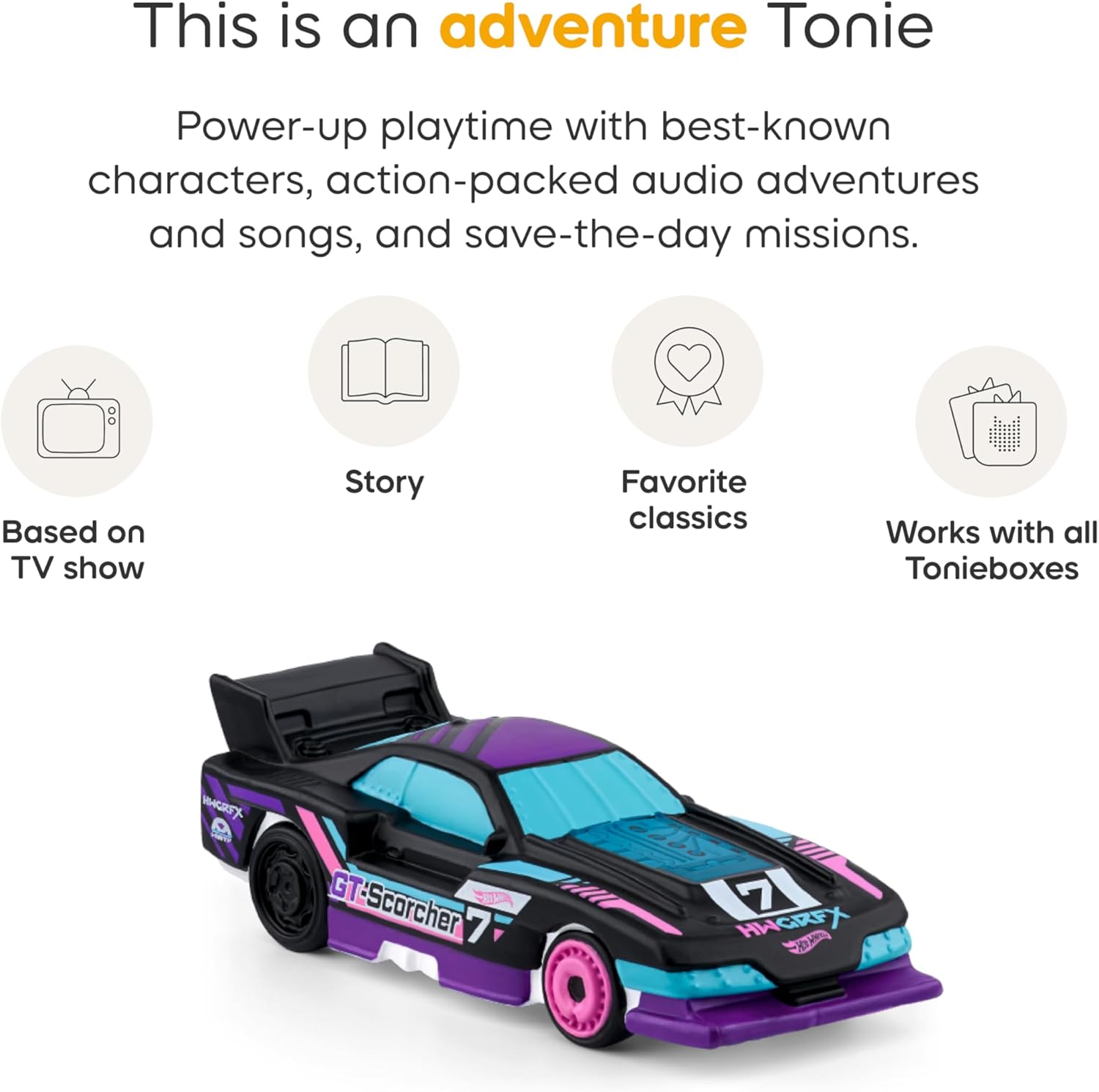 Tonies Hot Wheels Audio Toy Figurine