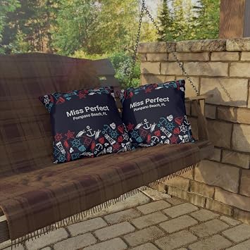 Custom Boat Pillow Captain Pontoon Anchor Decor Personalized Yacht Bedding Beach House Welcome Aboard Throw Waterproof Cushion Indoor Outdoor Nautical Accessories Made in USA