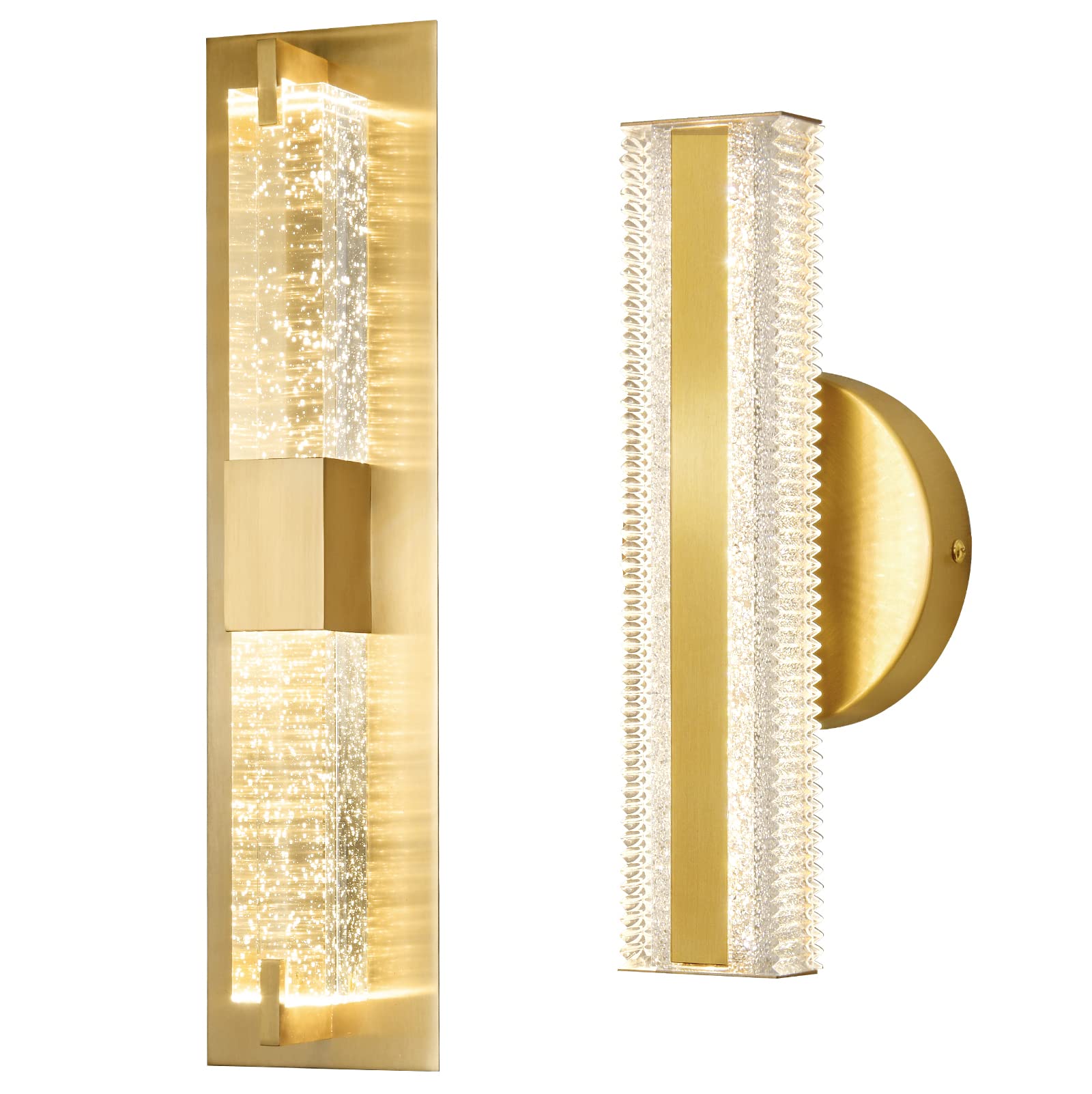 Photo 1 of Bathroom Sconces Wall Lighting Modern Gold Sconce Light Fixture