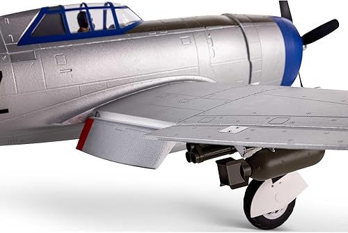 Miniatura 9 de E-flite RC Airplane P-47 Razorback 3.9 ft BNF Transmisor básico batería y cargador no incluidos EFL08450 Aviones B&F eléctrico