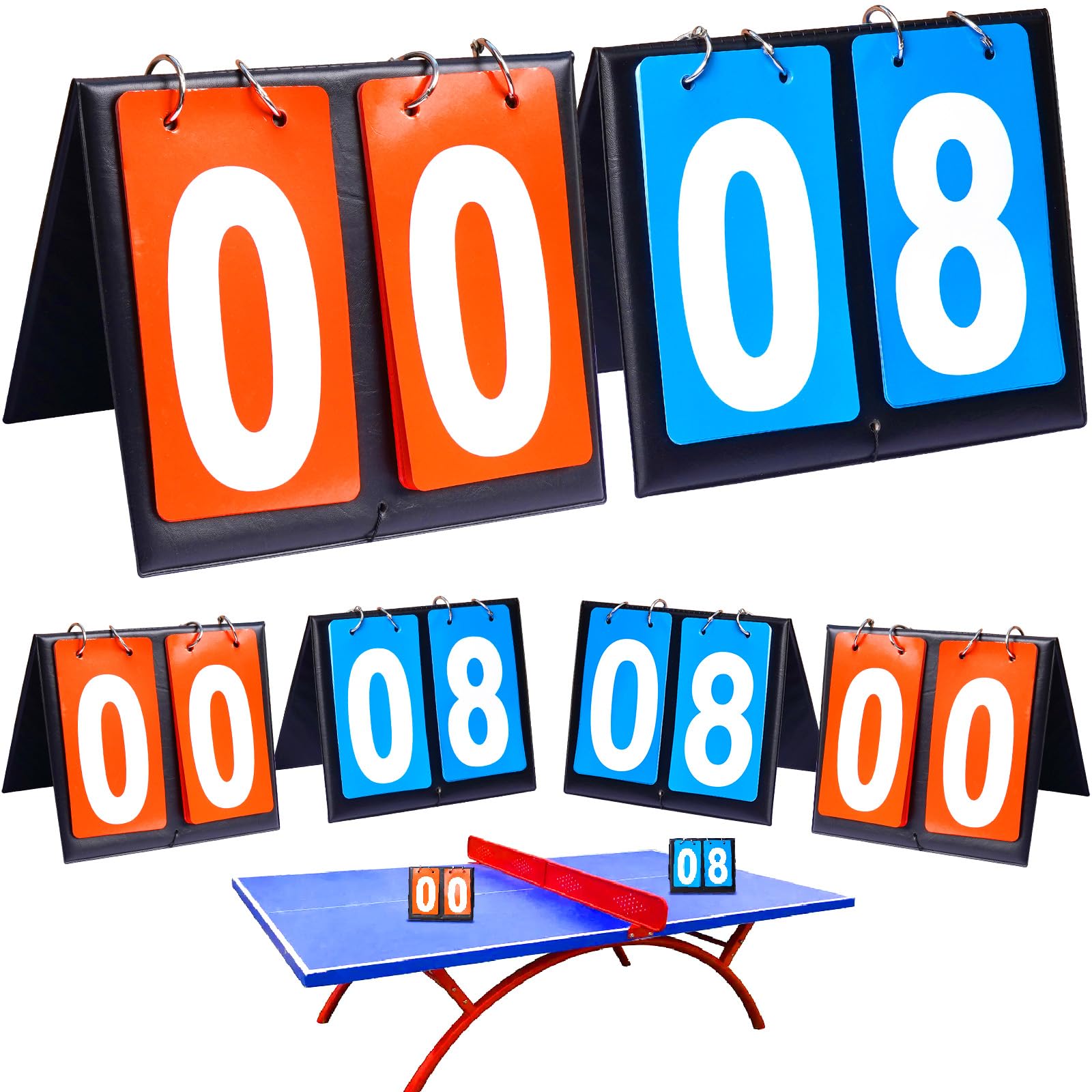 APORO Scoreboard Score Keeper Score Flipper for Basketball Tennis Sports Games