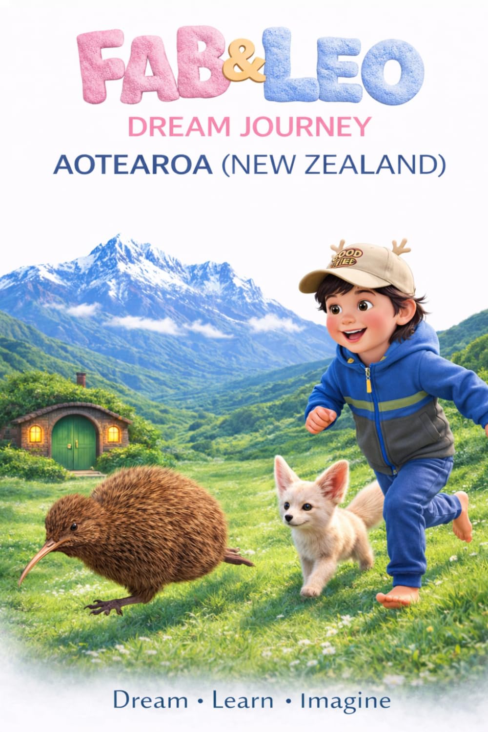 Fab & Leo’s Magical Journey to New Zealand: Learn, Explore, Dream — A Bedtime Journey Across Aotearoa (Fab & Leo’s Dream Journey Series)