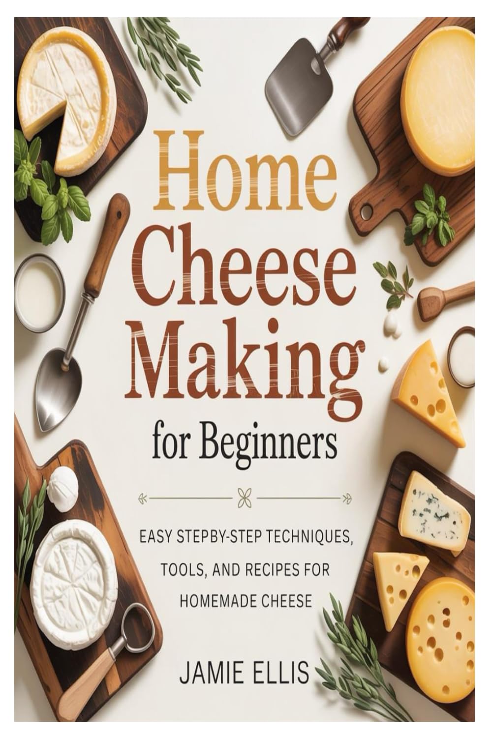Home Cheese Making for Beginners: Easy Step-by-Step Techniques, Tools, and Recipes for Homemade Cheese