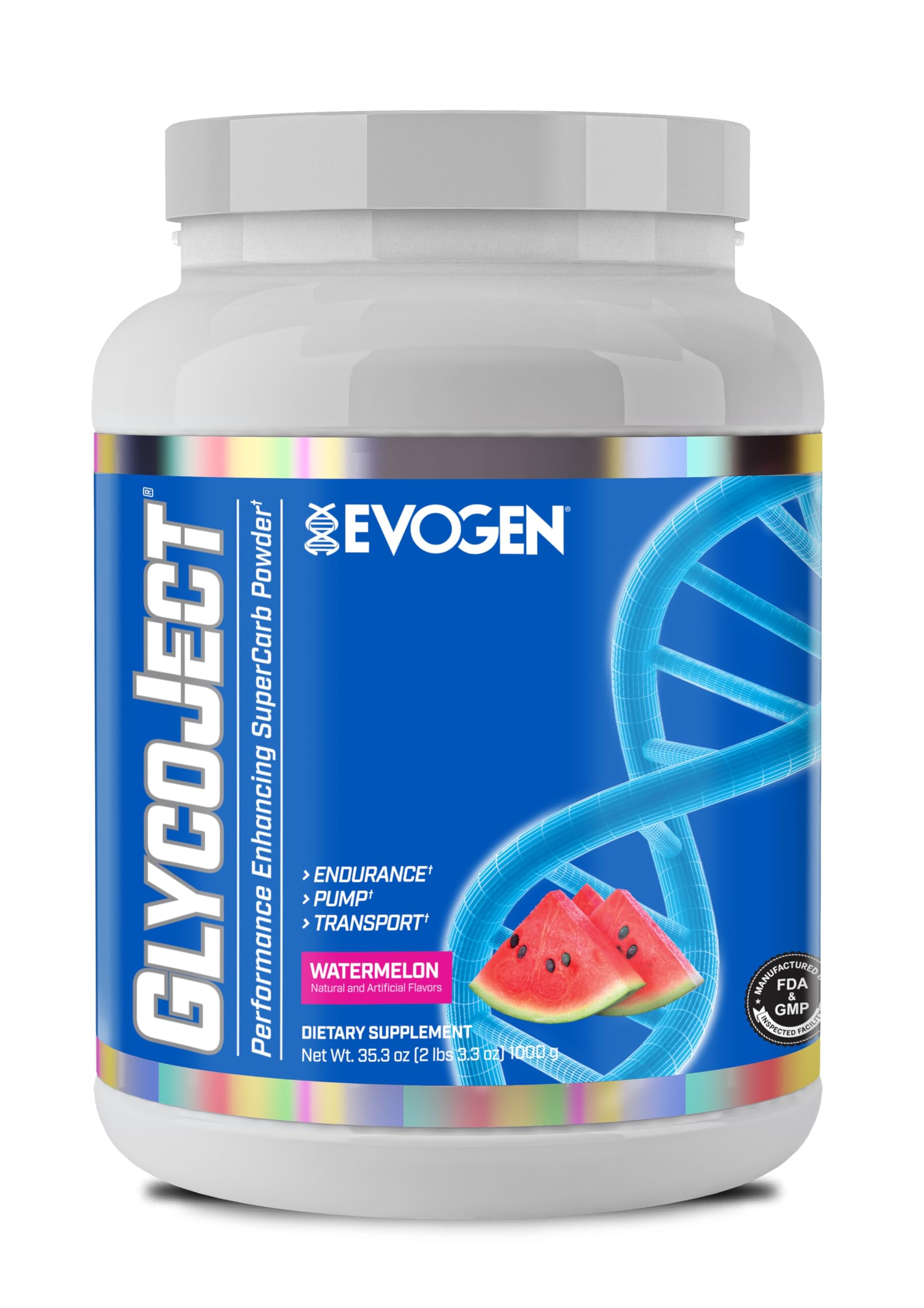 Evogen GlycoJect Extreme Karbolyn Carbohydrate Powder Watermelon 36 servings ...