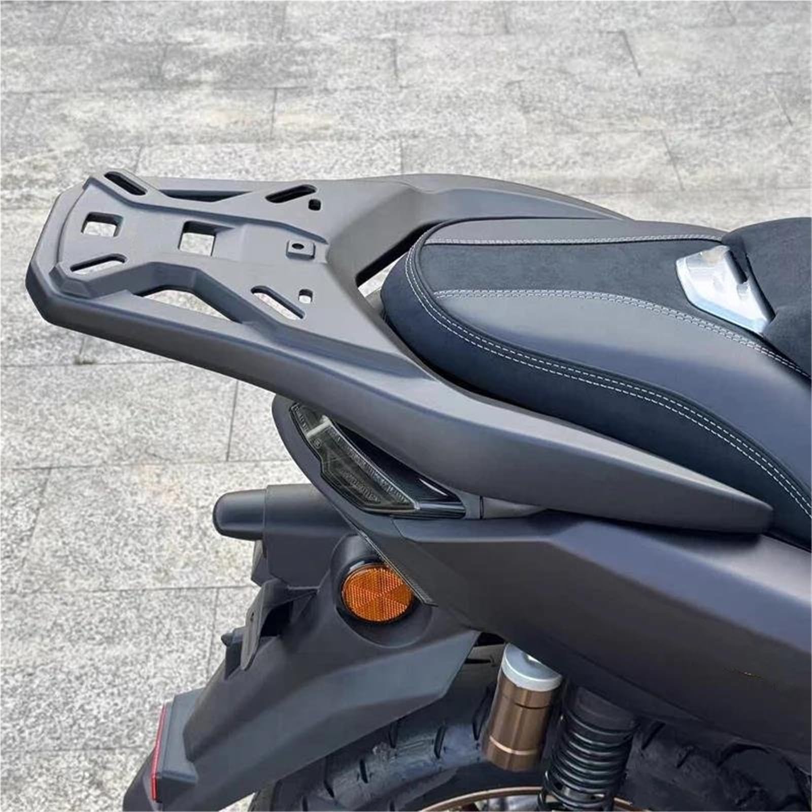 Top Fall Halterung Motorrad-Gepäckträger Für Yamaha NMAX 125 155 NMAX155 NMAX125 N-MAX155 N-MAX125 2025 Gepäckträger Hinten Sitzbankhalterung Zubehör Motorrad Hinterer Gepäckträger